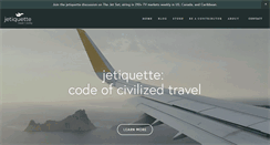 Desktop Screenshot of jetiquette.org